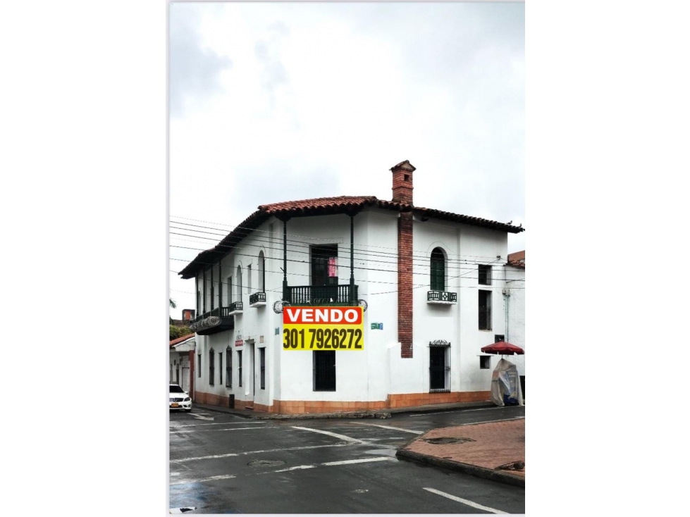 VENTA CASA ESQUINERA EN EL CENTRO DE CALI, BARRIO SAN PEDRO