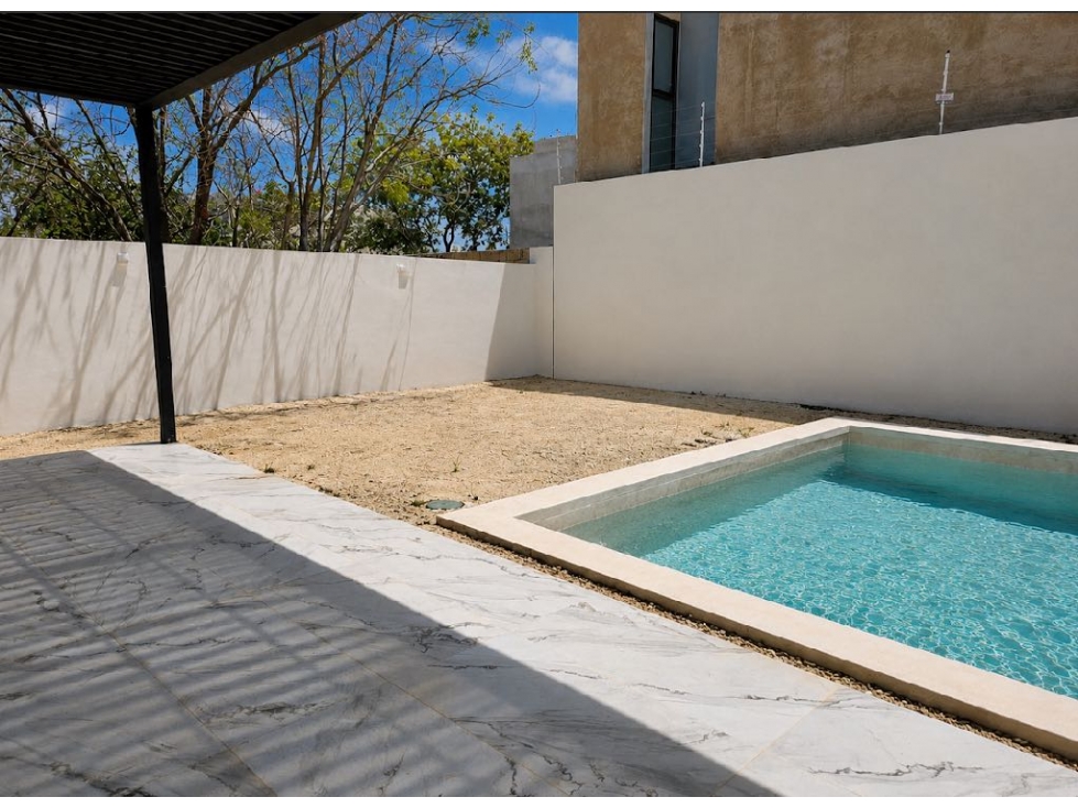 Venta Casa Nueva en Cholul Mérida 3 recámaras y piscina — foto 2