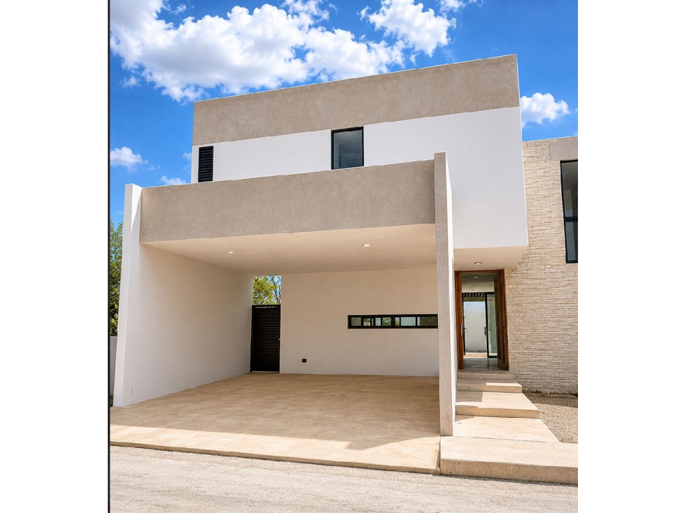 Venta Casa Nueva en Cholul Mérida 3 recámaras y piscina — foto 3