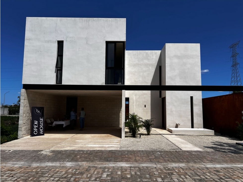 Venta casa nueva privada Soluna Temozon Mérida
