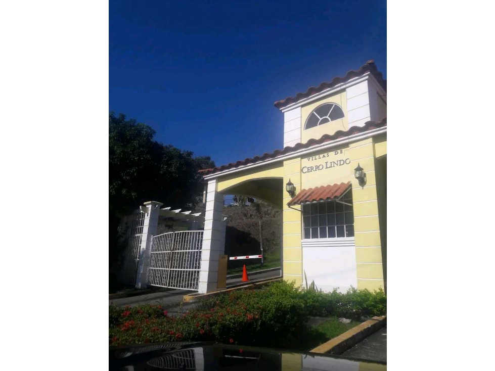 VENTA CASA RESIDENCIAL CERRADO VILLAS DE CERRO LINDO EL CRISOL VV