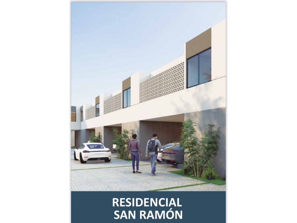 Venta Casa Residencial Privada San Ramón Mérida