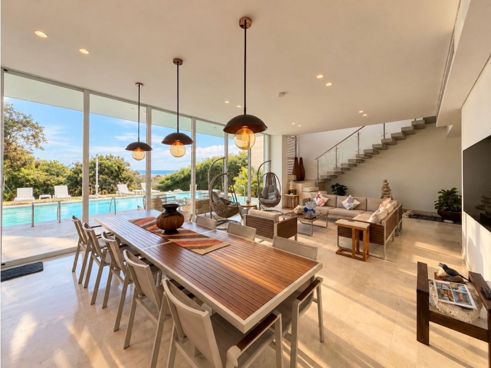 Venta CASA VILLA de 2 niveles en CALABLANCA en ISLA DE BARU Cartagena — foto 5