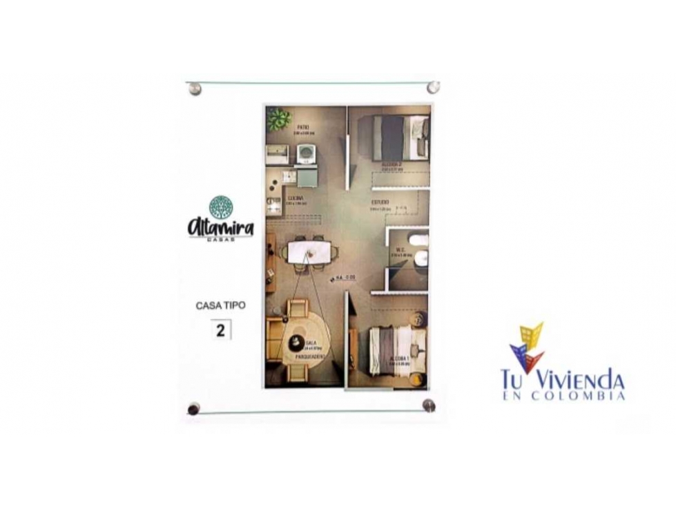 VENTA CASAS PROYECTO SOBRE PLANOS,CARTAGO,TU VIVIENDA EN COLOMBIA - 4