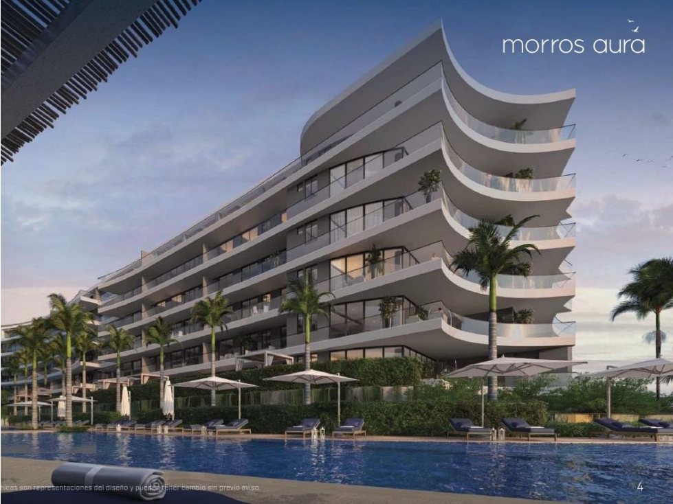 VENTA CESION apartamento 2 habitaciones en MORROS AURA Serena del Mar — foto 3