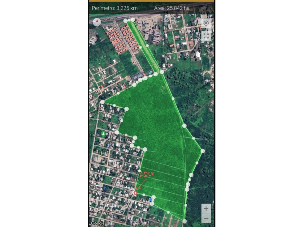 Venta de 25 hectáreas en Jaramijo-Manabí-Ecuador. - 1