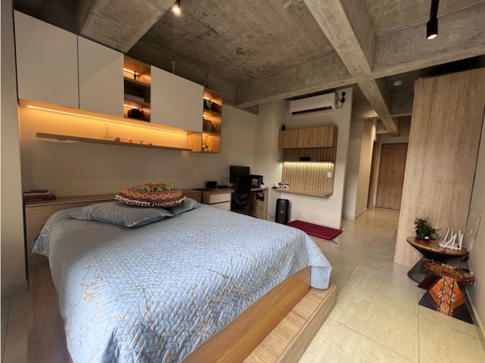 VENTA DE APARTAESTUDIO AMOBLADO-RENTAS CORTAS- BELÉN LOS ALPES