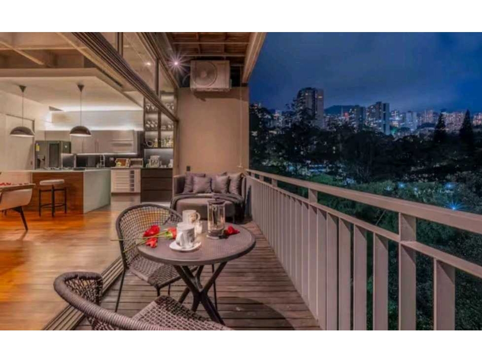 VENTA DE APARTAESTUDIO LOFT DE LUJO EN PROVENZA, EL POBLADO. — foto 2