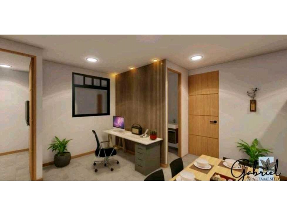 VENTA DE APARTAESTUDIO SOBRE PLANOS, PARQUE DE LA FLORESTA