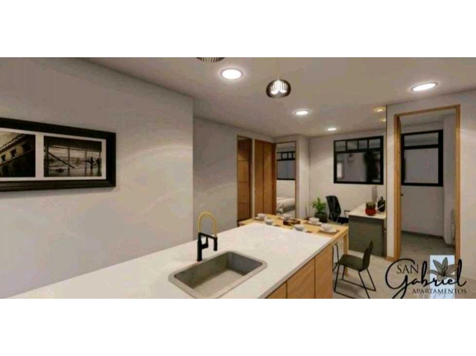 VENTA DE APARTAESTUDIO SOBRE PLANOS, PARQUE DE LA FLORESTA.