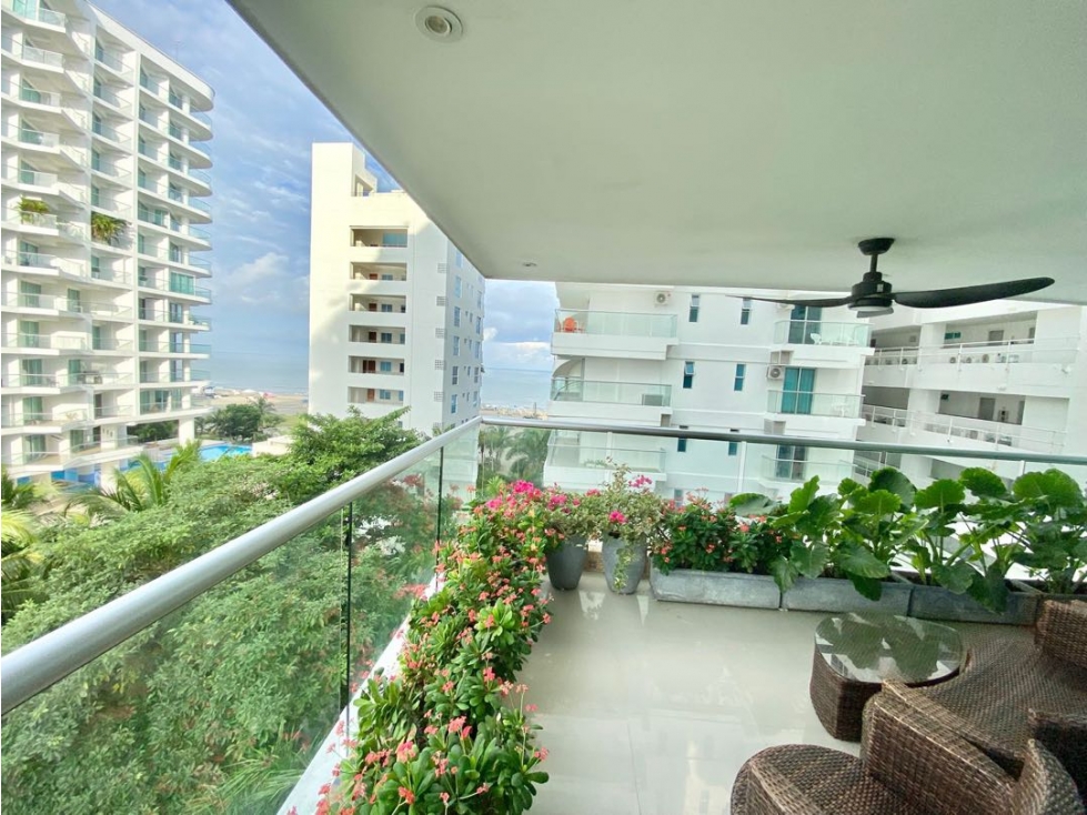 VENTA DE APARTAMENTO AMOBLADO EN LA BOQULLA