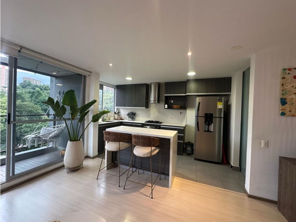 Venta de apartamento amoblado en la Loma del Esmeraldal, Envigado — foto 4