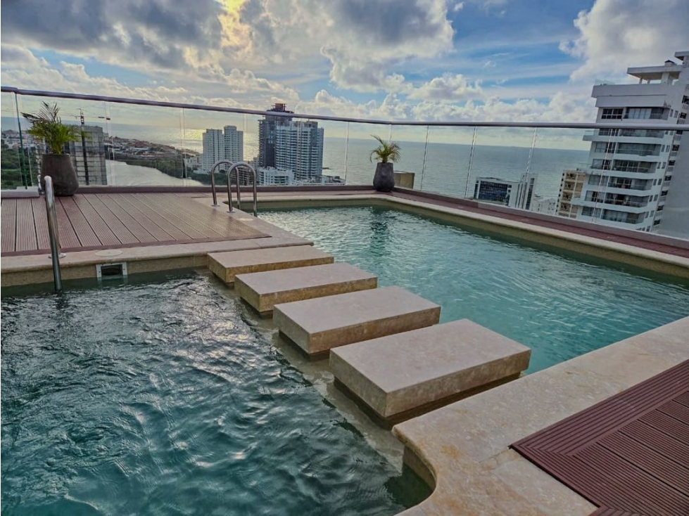 VENTA DE APARTAMENTO AMOBLADO EN TORICES - ED SUNSET 47