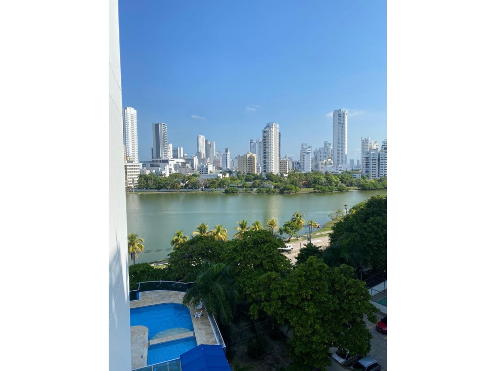Venta de apartamento amoblado en mirador del laguito — foto 2