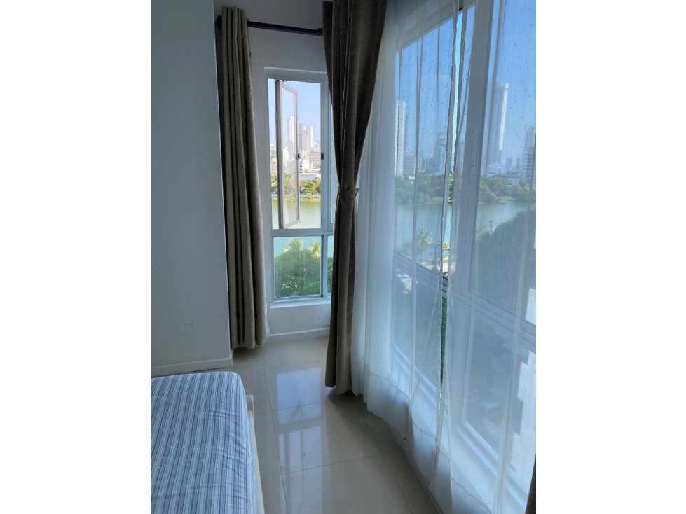 Venta de apartamento amoblado en mirador del laguito — foto 6