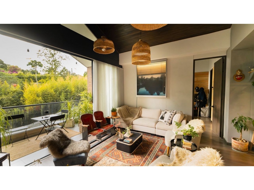 Venta de apartamento amoblado en el Retiro