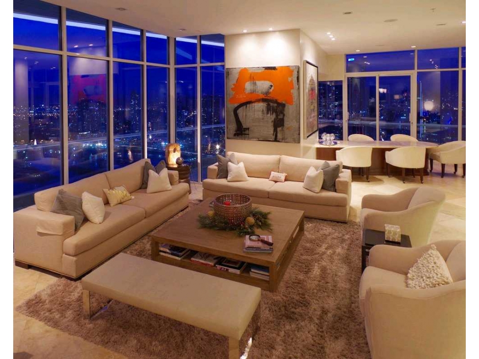 VENTA DE PENTHOUSE FULL AMUEBLADO EN EN EL PH THE POINT 894m2