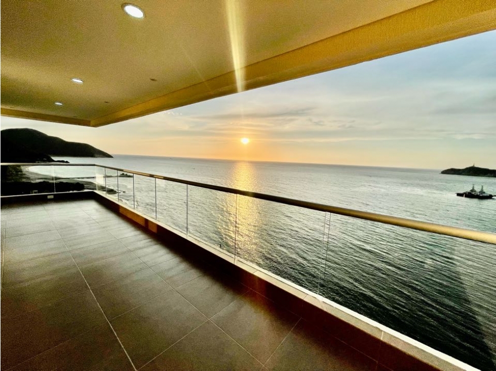 Arriendo Apartamento con vista al mar en Santa Marta, Colombia