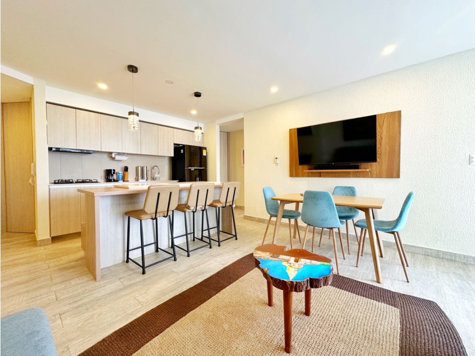 Venta de apartamento de 1 alcoba en Dominique Cielo mar