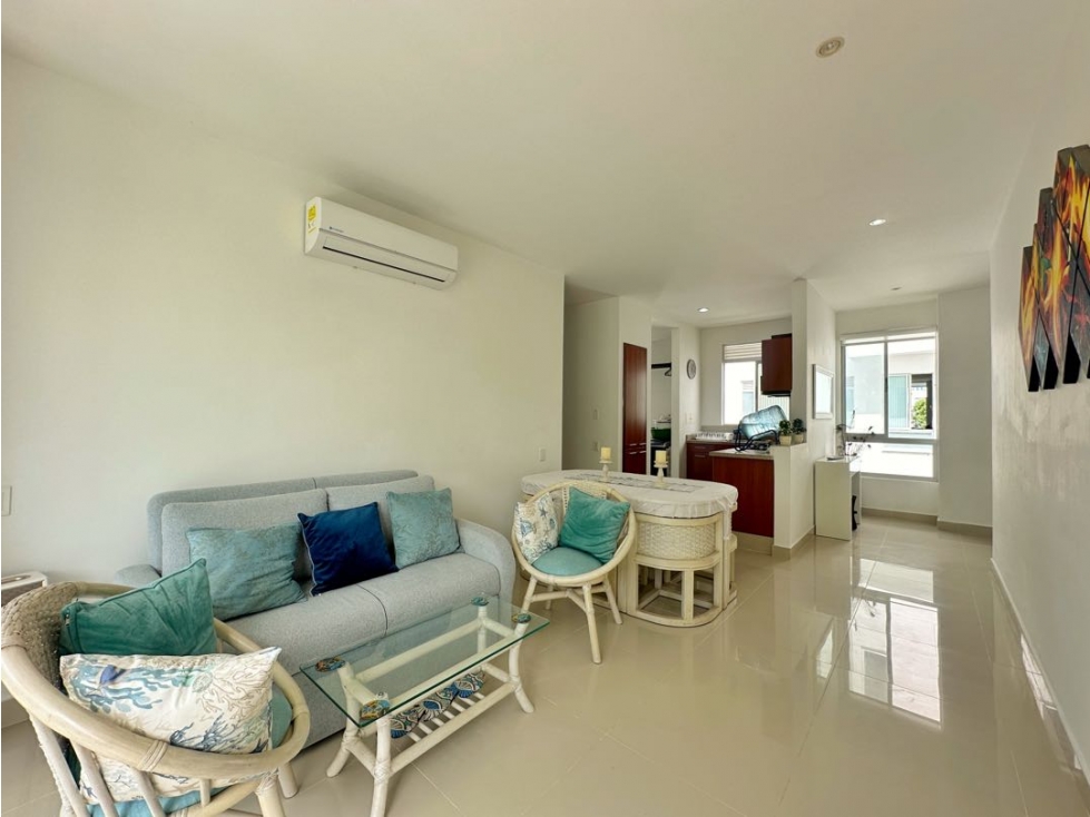 Venta de apartamento de 2 alcobas en Laguna Club Cartagena — foto 5