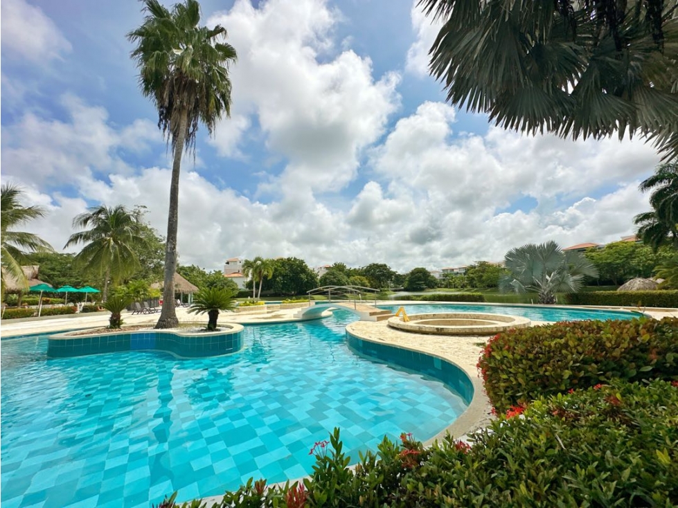 Venta de apartamento de 2 alcobas en Laguna Club Cartagena