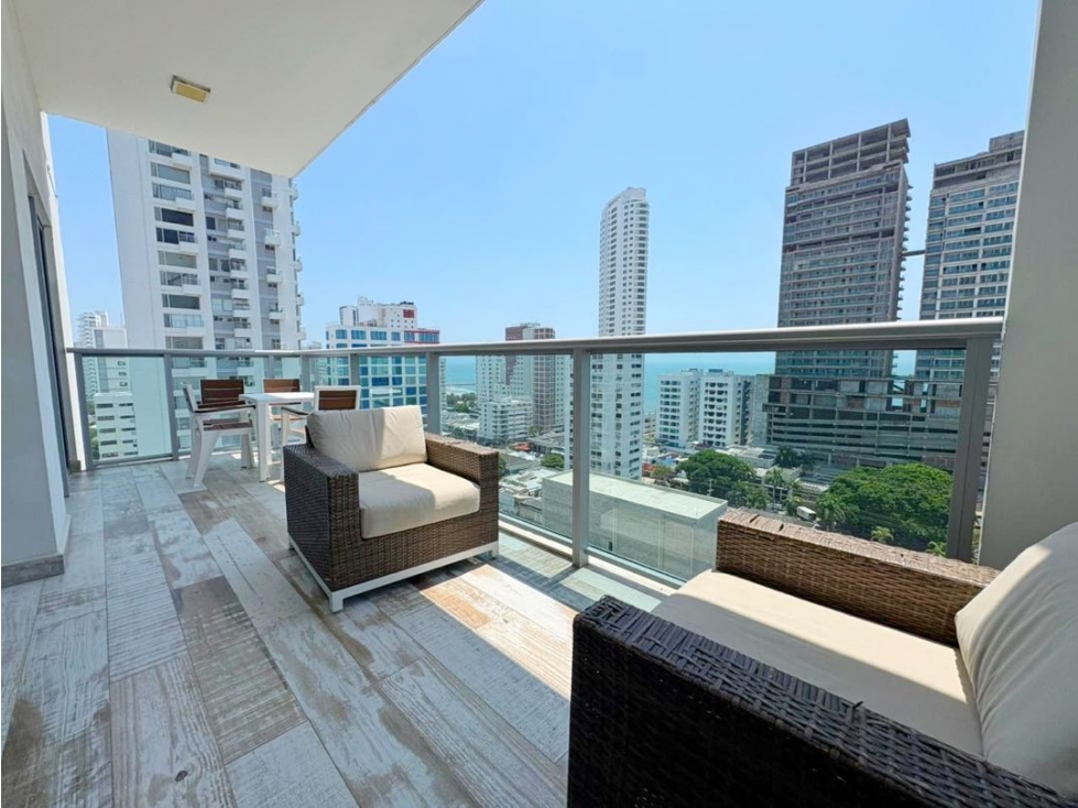Venta de apartamento de 2 alcobas en Infinitum Bocagrande