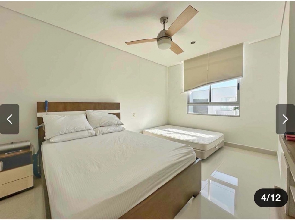Venta de apartamento doble altura de 2 alcobas Burano serena del mar — foto 3