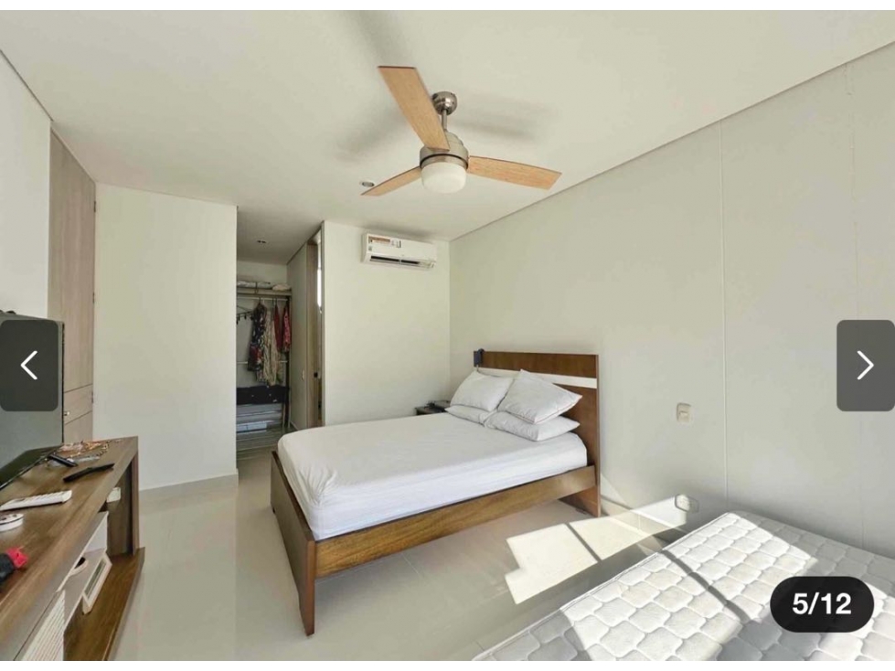 Venta de apartamento doble altura de 2 alcobas Burano serena del mar — foto 4