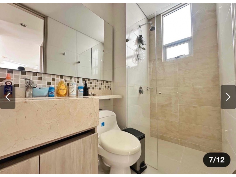 Venta de apartamento doble altura de 2 alcobas Burano serena del mar — foto 5
