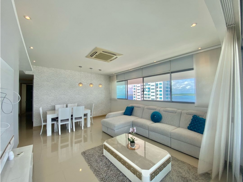 VENTA DE APARTAMENTO DE TRES ALCOBAS EN CASTILLOGRANDE