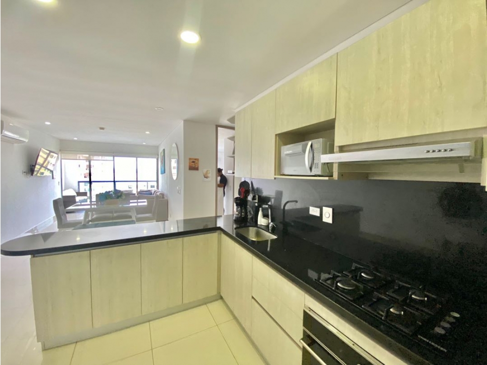 VENTA DE APARTAMENTO PARA RENTA CORTAS EN BOCAGRANDE CARTAGENA — foto 5