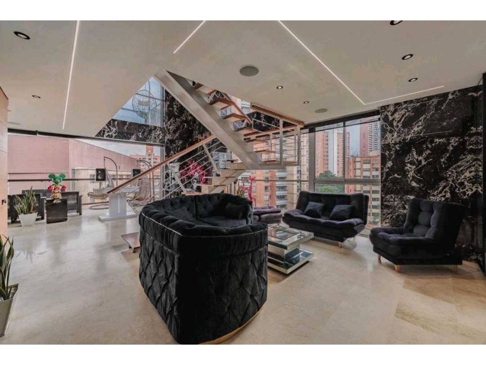 Venta de apartamento dúplex de lujo en el Poblado, Medellín — foto 5