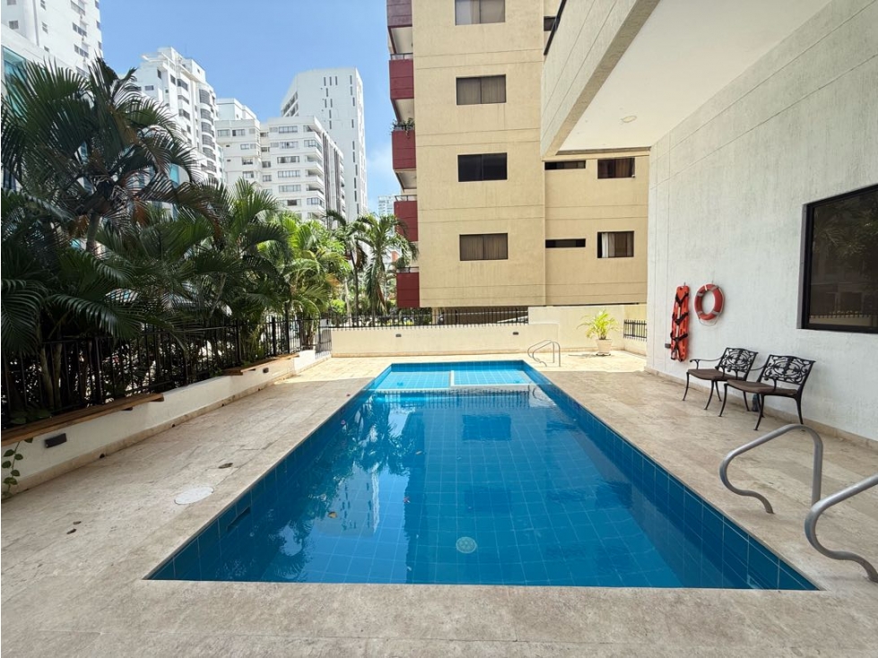 Venta de apartamento duplex Edificio los Cristalea en Bocagrande Ctg