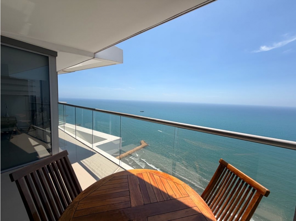 VENTA DE APARTAMENTO EN BOCAGRANDE EDF MORROS CITY