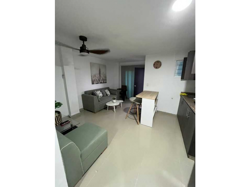 VENTA DE APARTAMENTO AMOBLADO EN CIUDAD JARDIN — foto 2