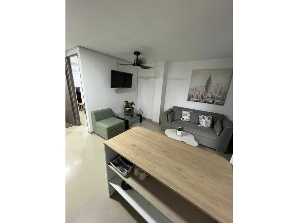 VENTA DE APARTAMENTO AMOBLADO EN CIUDAD JARDIN — foto 4