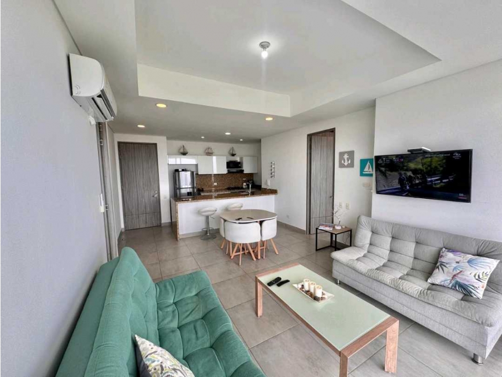 Venta De Apartamento En Crespo Primera línea al Mar Dos ALCOBAS — foto 4