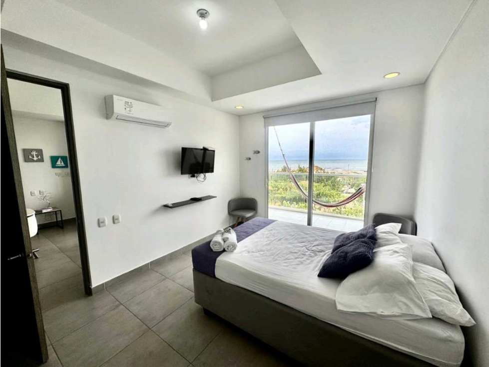 Venta De Apartamento En Crespo Primera línea al Mar Dos ALCOBAS — foto 5