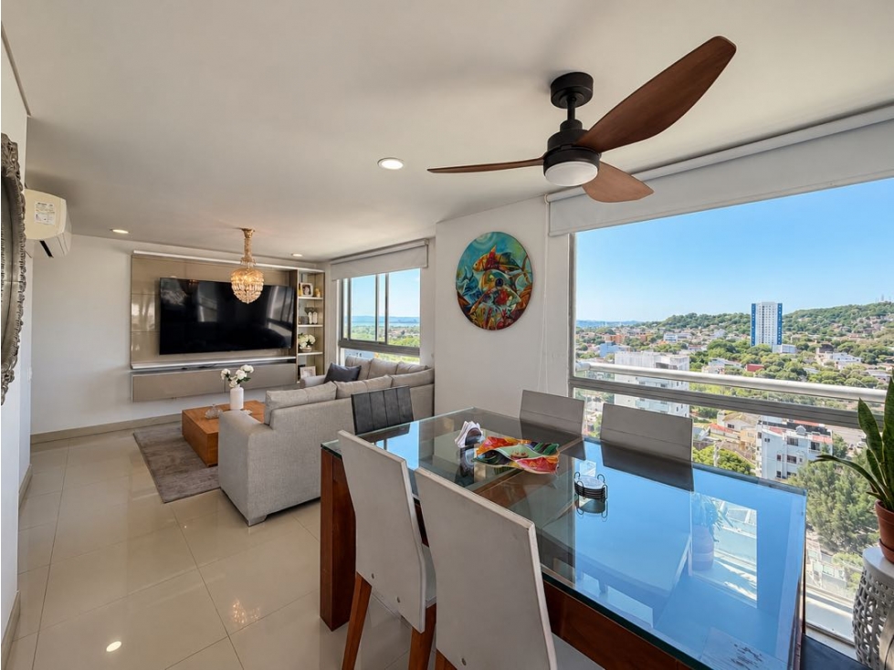 Venta de Apartamento en Crespo Edificio Mare 3 alcobas Cartagena