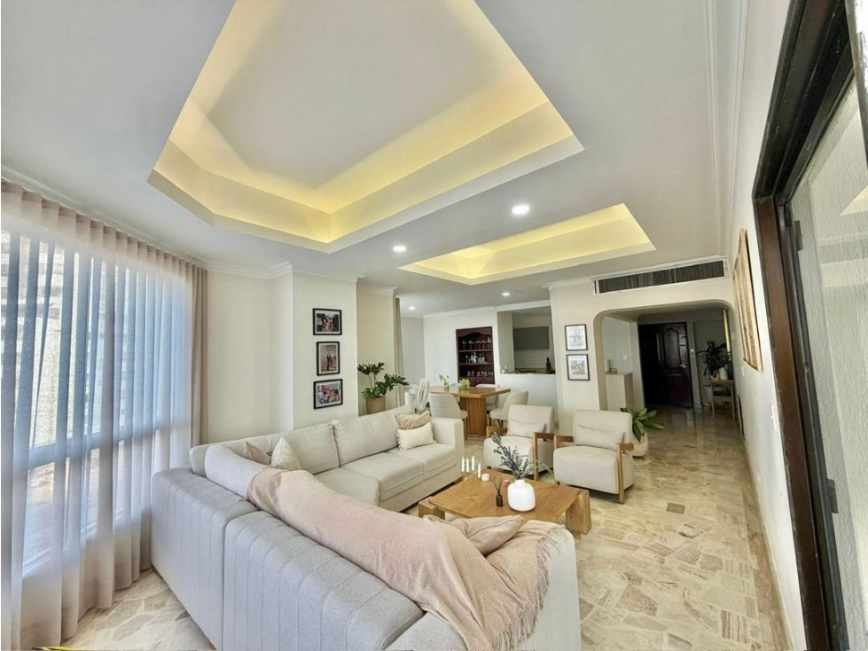 Venta de apartamento en edificio Mar Caribe en Bocagrande Cartagena