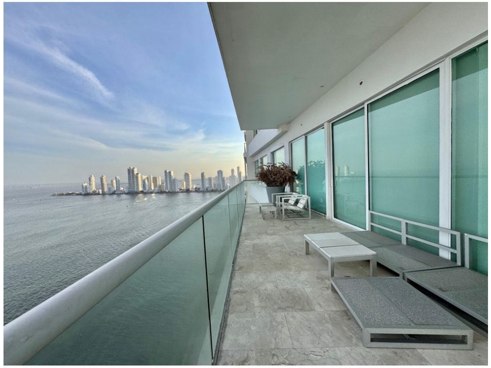 Venta de Apartamento en Edificio Bahia 419 Bocagrande Cartagena