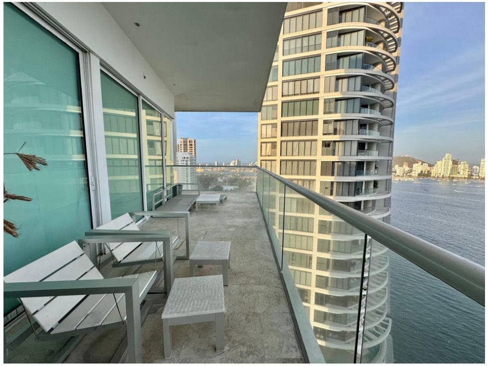 Venta de Apartamento en Edificio Bahia 419 Bocagrande Cartagena — foto 3