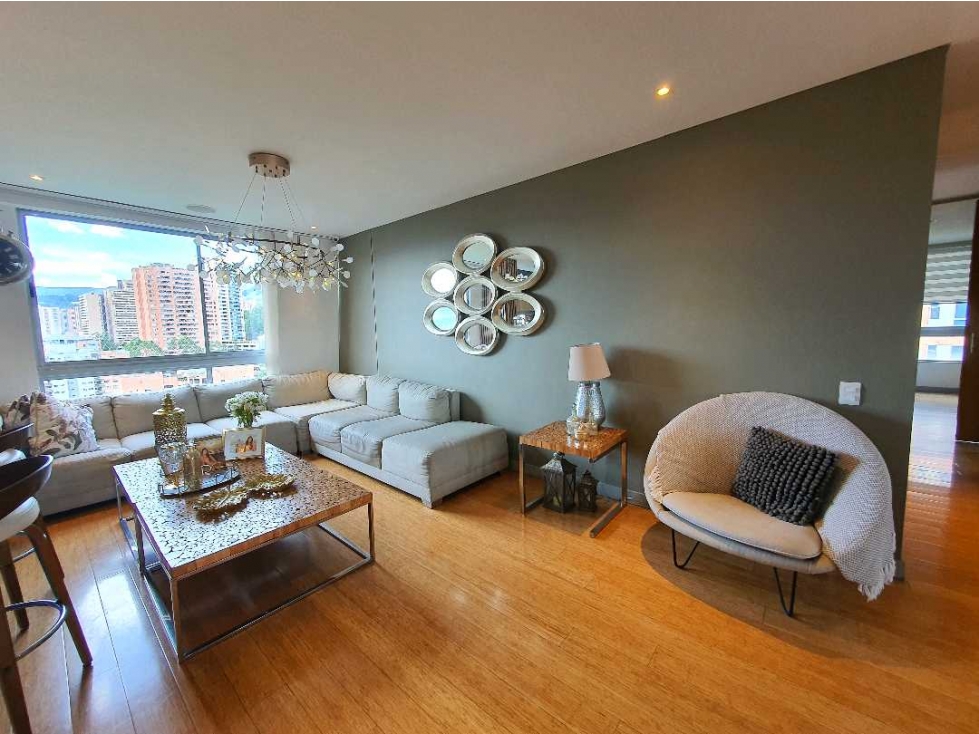 VENTA DE APARTAMENTO EN EL POBLADO,PISO ALTO. — foto 6