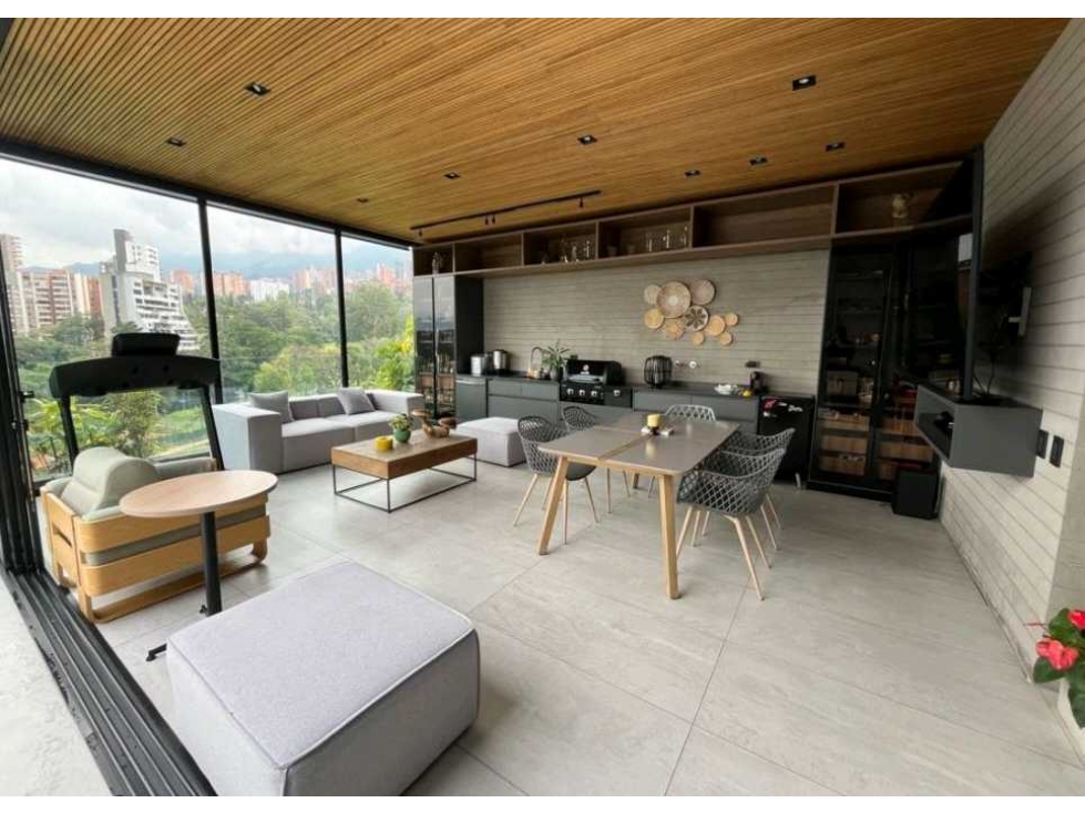 VENTA DE PENTHOUSE EN EL POBLADO, SECTOR EL CAMPESTRE, TRIPLEX. — foto 5