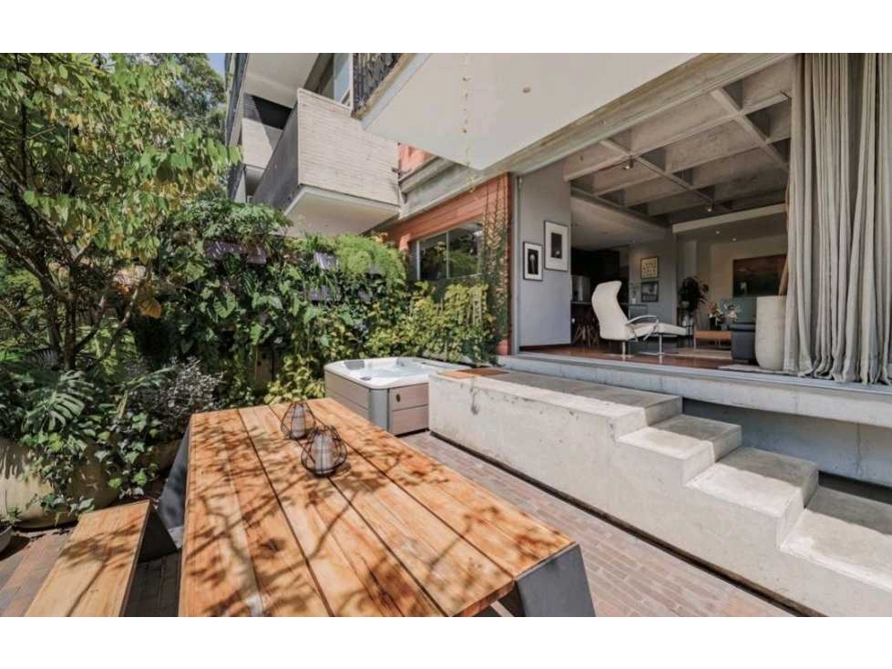 VENTA DE APARTAESTUDIO CON TERRAZA EN EL POBLADO, SECTOR LAS LOMAS. — foto 4