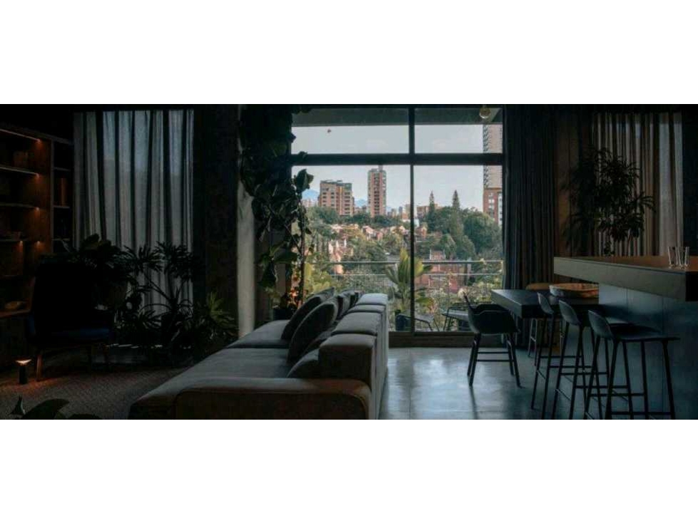 VENTA DE APARTAESTUDIO EN EL POBLADO, CERCA A PROVENZA.