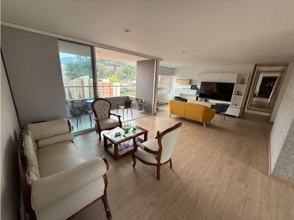 Venta de apartamento en el poblado unidad cerrada castropol