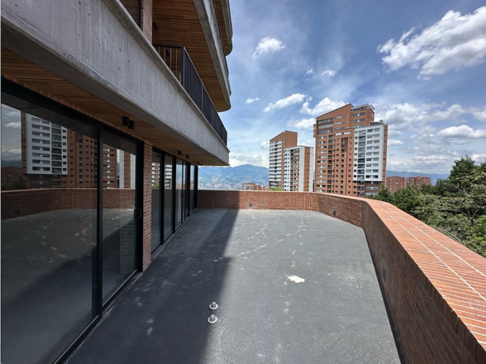 Venta de apartamento en obra gris El Poblado sector el Tesoro
