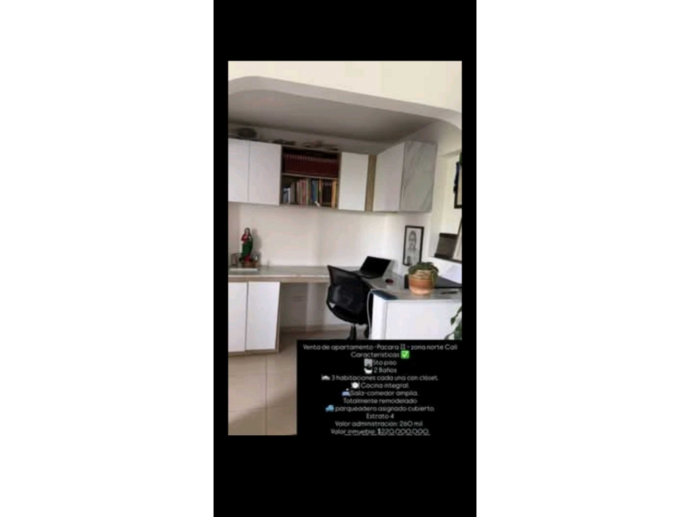 Venta de Apartamento en pacara norte de cali — foto 2
