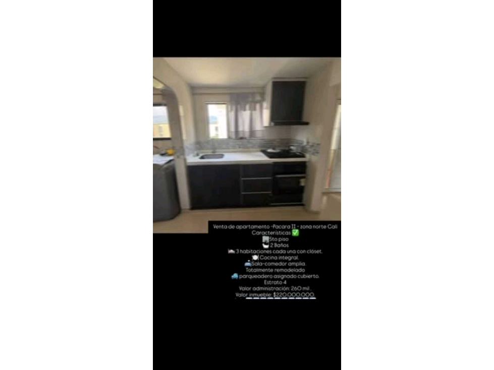 Venta de Apartamento en pacara norte de cali — foto 3